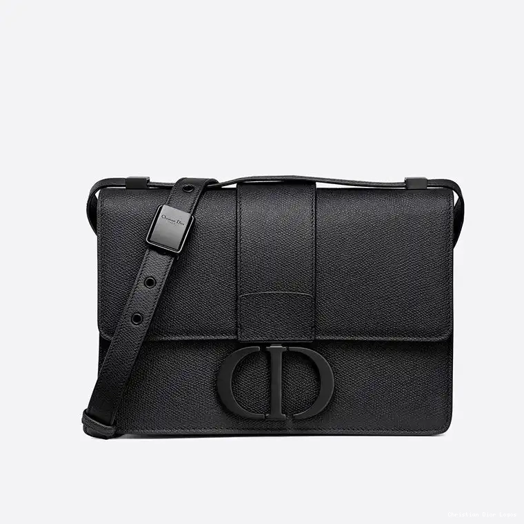 Bag Ultramatte Dior Calfskin 30 Black Montaigne Grained 0610 Luxury